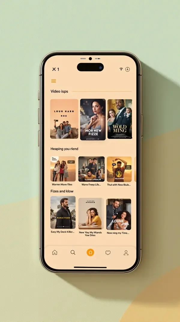 蜗牛视频APP 手机界面